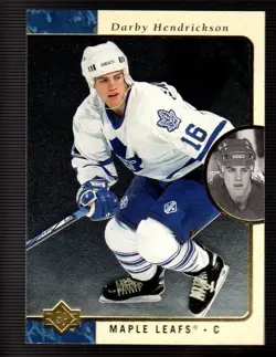 1995-96 Upper Deck SP #145 Darby Hendrickson TORONTO MAPLE LEAFS - Image 1