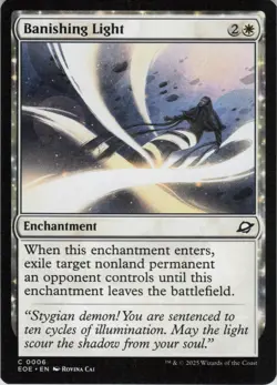 Banishing Light C Edge of Eternities 6 NM MTG - Image 1