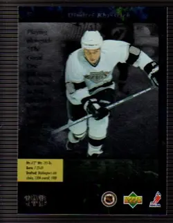 1995-96 Upper Deck SP #67 Dimitri Khristich LOS ANGELES KINGS - Image 2