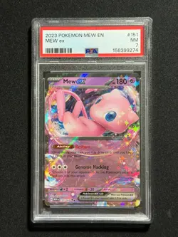 2023 POKEMON MEW ex • PSA 7 • MEW EN-151 #151/165 - Image 3