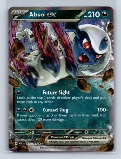 ABSOL EX 135/197 DOUBLE RARE OBSIDIAN FLAMES POKEMON NM - Image 1
