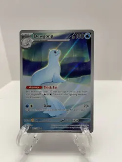 Pokemon TCG Dewgong 097/094 Phantasmal Flames Illustration Rare Near Mint - Image 1