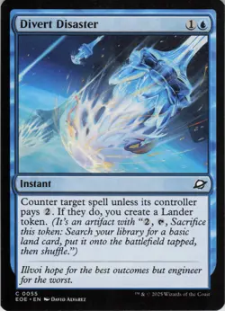 Divert Disaster C Edge of Eternities 55 NM MTG - Image 1