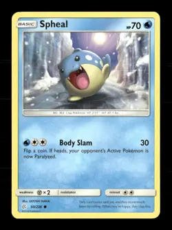 Spheal 50/236 Cosmic Eclipse NM/M Pokemon - Image 1