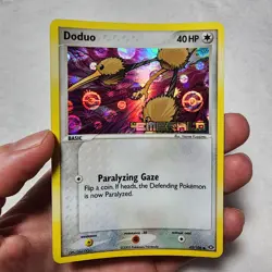 Pokemon Doduo 45/106 EX Emerald Reverse Holo Stamped NM - Image 1