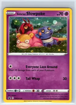 Galarian Slowpoke SWSH126 Holo Promo Sword & Shield Promo Pokemon Near Mint - Image 1