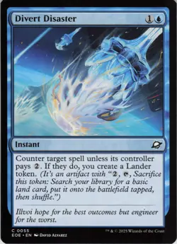 Divert Disaster C Edge of Eternities 55 NM MTG - Image 1