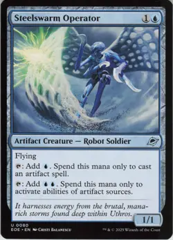 Steelswarm Operator U Edge of Eternities 80 NM MTG - Image 1