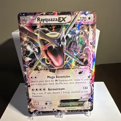 The Pokemon Company Rayquaza EX XY69 XY Promo Jumbo Oversized Holo 170 HP - Image 1