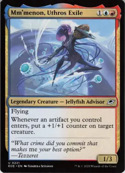 Mm'menon, Uthros Exile U Edge of Eternities 221 NM MTG - Image 1