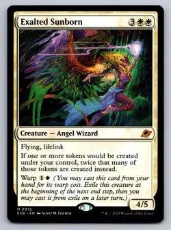 Exalted Sunborn 15 Mythic Promo Pack: Edge of Eternities Magic: The Gathering NM - Image 1