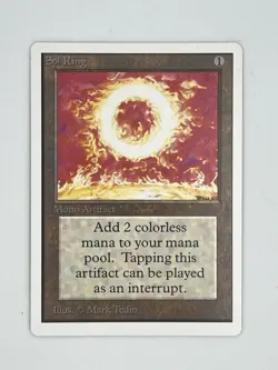 MTG SOL RING #2 Unlimited Edition Regular MT Uncommon Magic The Gathering - Image 1