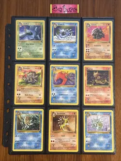 NM/LP Complete Non Holo Fossil Set 47 Pokemon Cards - Image 3