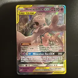 The Pokemon Company Pokemon TCG Mewtwo & Mew GX TAG TEAM Holo 71/236 Eng 2019 - Image 1