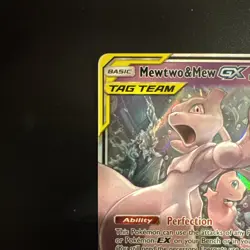 The Pokemon Company Pokemon TCG Mewtwo & Mew GX TAG TEAM Holo 71/236 Eng 2019 - Image 2