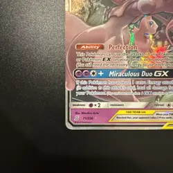 The Pokemon Company Pokemon TCG Mewtwo & Mew GX TAG TEAM Holo 71/236 Eng 2019 - Image 5