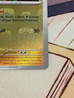 Eelektrik Master Ball Reverse Holo 031/086 Black Bolt Pokemon Card NM - Image 5