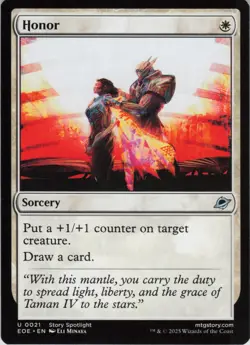 Honor U Edge of Eternities 21 NM MTG - Image 1