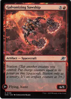 Galvanizing Sawship U Edge of Eternities 136 NM MTG - Image 1