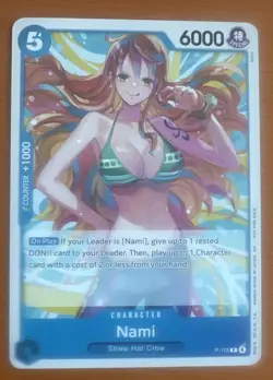 Nami EB03 Promo P-112 Japanese ONE PIECE TCG Card Heroines Edition NM! Rare! - Image 1