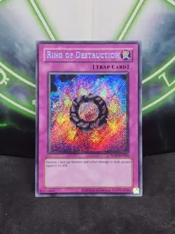 Yugioh Ring of Destruction RP02-EN066 Secret Rare NM - Image 1