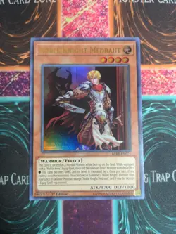 Yu-Gi-Oh! Noble Knight Medraut BLRR-EN071 1st Edition Ultra Rare NM - Image 1