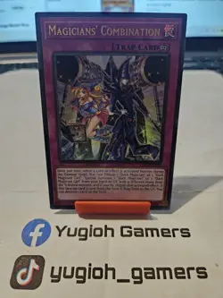 Yu-Gi-Oh Magicians Combination LDS3 1st Edition Red Ultra Rare Light Played - Image 1