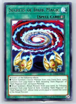 Secrets of Dark Magic Rare Legendary Duelists: Magical Hero LED6-EN004 LP - Image 1