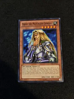 Freed the Matchless General - BP01-EN123 - Common - 1st Edition x1 - Lightly Pla - Image 1