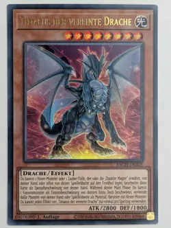 Timaeus der vereinte Drache BACH-DE003 Ultra Rare DE NM YUGIOH - Image 1