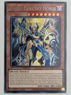 Amset, Ehre des Horus MP24-DE114 Secret Rare DE NM YUGIOH - Image 1