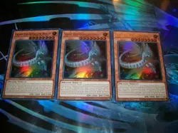 3x Galaxy-Eyes Afterglow Dragon 1st Edition Ultra Rare RA01-EN017 Yu-Gi-Oh! - Image 1