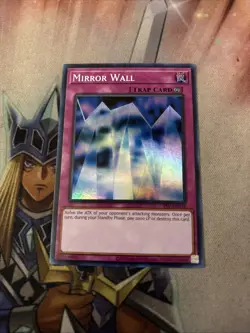 Yugioh! Mirror Wall - PSV-EN016 - Super Rare - Unlimited 25th Anniversary Editio - Image 1