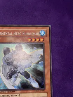 EHC1-EN003 Elemental HERO Bubbleman Elemental HERO Collection Yugioh - Image 5