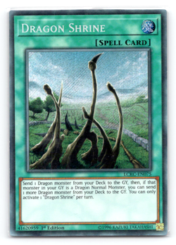 Dragon Shrine - LCKC-EN075 - Secret Rare - 1st Edition - Yugioh - Image 1