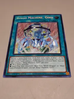 Yu-Gi-Oh! TCG Bingo Machine, Go!!! RA02-EN062 Secret Rare - NM - 1st Ed. - Image 1