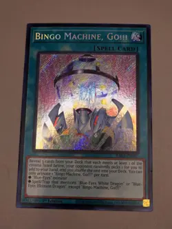 Yu-Gi-Oh! TCG Bingo Machine, Go!!! RA02-EN062 Secret Rare - NM - 1st Ed. - Image 2