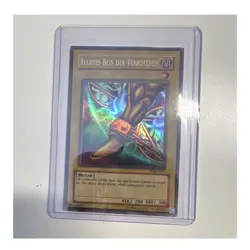 Yu-Gi-Oh! Right Leg of the Forbidden One LOB-G097 Ultra Rare German - Image 1