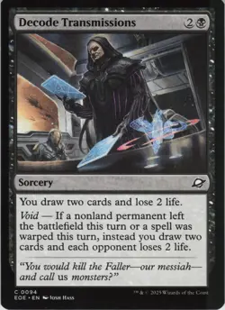 Decode Transmissions C Edge of Eternities 94 NM MTG - Image 1