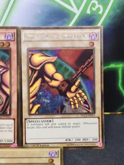 Yugioh Exodia the Forbidden One Complete Set PGL2-EN026 Gold Rare 1st Edition NM - Image 4