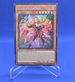 Yu-Gi-Oh! Elfnote Lucina Burst Protocol BPRO-EN010 1st Ed Holo Secret Rare - Image 1