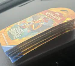 LOT OF 5 Disney Lorcana Wilds Unknown Sleeved Booster Pack SEALED NEW - Image 5