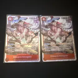 One Piece The Time of Battle - EDWARD NEWGATE SR OP16-003 ENGLISH CCG - Image 1