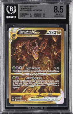 2023 POKEMON: SWORD & SHIELD #GG69/GG70 GIRATINA VSTAR BGS 8.5 - Image 1