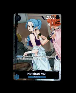 Nefeltari Vivi Extra Booster: Heroine's Edition One Piece CCG Super Rare Foil - Image 1