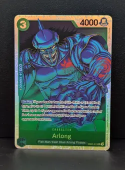 Arlong SR Foil Card EB02-011 NM One Piece TCG English - Image 1
