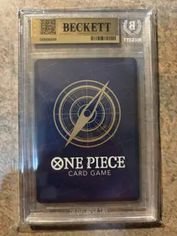 Namco One Piece CCG Monkey D. Luffy P-043 Promo Regular BGS 9.5 EN 7 7000 - Image 2