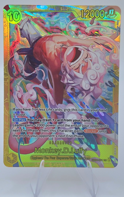 Monkey.D.Luffy EB04-061 SR Alt Art Foil English Adventure On Kami's Island - Image 1