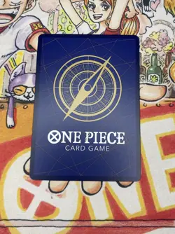 One Piece TCG OP02-108 Donquixote Rosinante Paramount War Pre-Release Stamp - Image 2