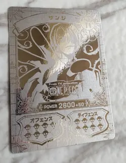 Sanji No.11 ONE PIECE SUPER BROMAIDO HOLO From Japan MARUSHO F/S - Image 1